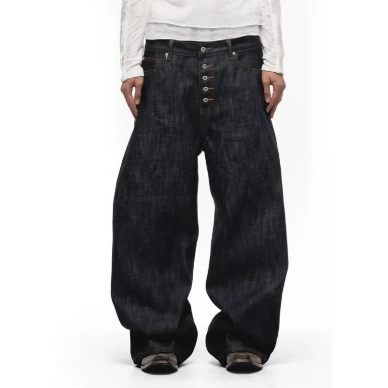 Original-Manufacturer-High-Quality-Vintage-Black-Custom-Heavyweight-Raw-Selvage-Baggy-Selvedge-Japanese-Denim-Jeans-Men