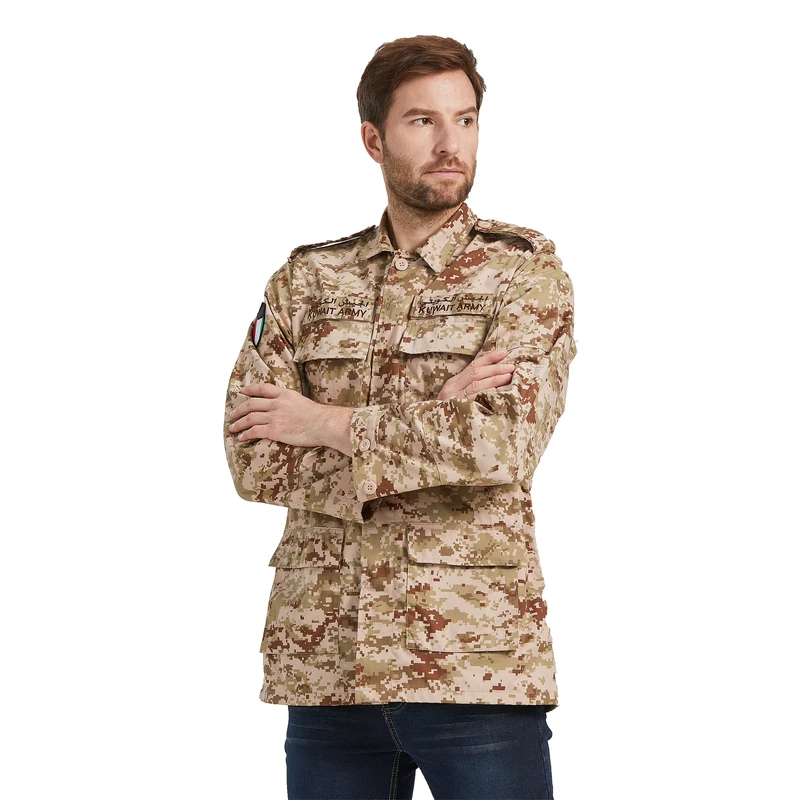 Outdoor Camouflage Tactical Combat Hunting Security Uniform Shirt
