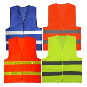 Outdoor Construction Hi Vis Reflective Safety Vest Jacket