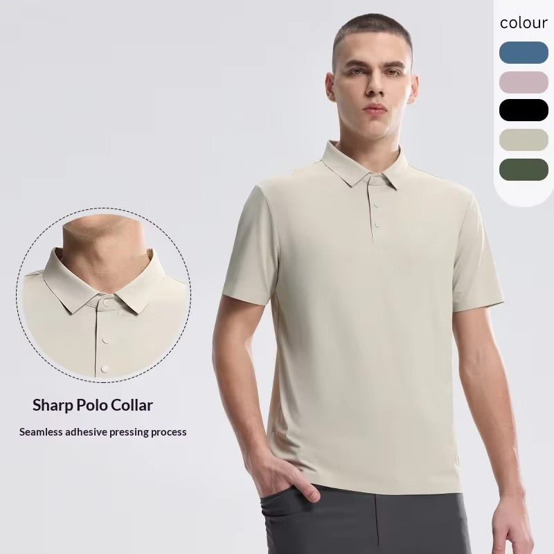 Outdoor Summer Quick Dry 100% Polyester Polo Shirt Unisex Urban Commute Hiking Mountaineering Sports Top Breathable