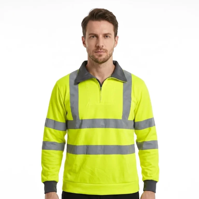 Outdoor-Thin-Fleece-Breathable-Plus-Size-Long-Sleeve-Reflective-Night-Running-Cycling-Safety-Wear-Hi-Visibility-Unisex-Pullover