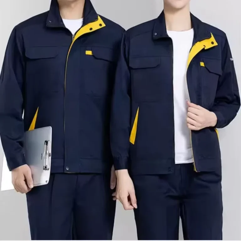 Overall-Blue-Farmers-Cotton-Heavy-Men-Two-Piece-Mechanic-Shirt-Workwear-Overall-Construction-Site-Labor-Protection
