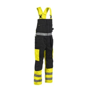 Overall Workwear Hi Vis Winter Safety Mens Bib Pants