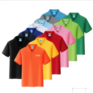 Oversize Polo Shirts Cotton Men’s Short Sleeve Polo t Shirts for Custom Uniform