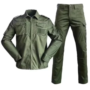 PF Outdoor Camouflage American Tactical BDU Uniforms Men’s Breathable Quick Dry Anti UV Polyester Cotton Custom Logo Knitted