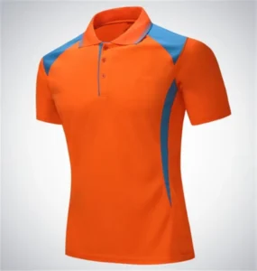 PL063 100% Polyester Mesh Contrast Color Men Work Uniform Polo T Shirt Summer Short sleeve Slim Fit Work Wear Men Polo Shirt