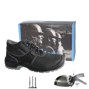 PPE Embossed Cowhide Functional Shoes Safety Boots Work Boots Safety Shoes for Men