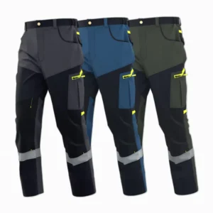 Pantalon De Travail Custom Branded High Visibility Workwear Pants for Drilling Men Mechanic Uniforms Work