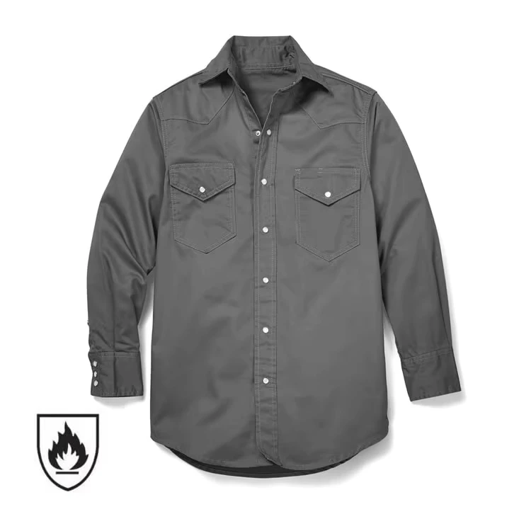 Pearl-Snap-Button-CAT-2-Welder-FRC-Long-Sleeve-Welding-FR-Work-Clothing-Fire-Retardant-Flame-Resistant-Shirts-for-Men