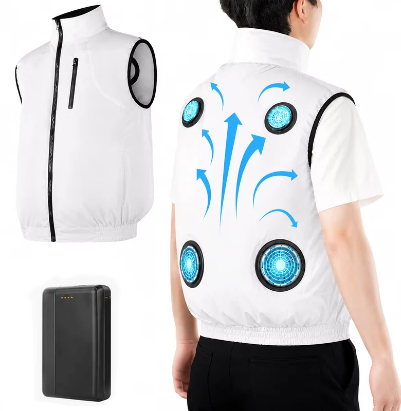 Personal Cooling Jacket with Semiconductor Refrigeration Technology for Hot Weather Applications