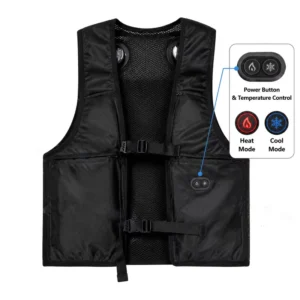 Personal Cooling Jacket with Semiconductor Refrigeration Technology for Hot Weather Applications