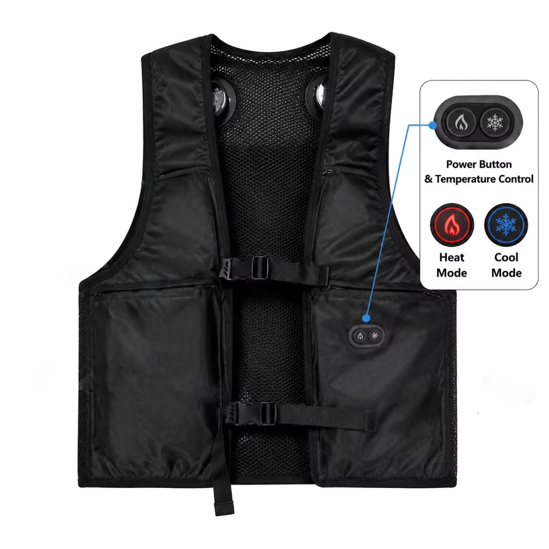 Personal Cooling Jacket with Semiconductor Refrigeration Technology for Hot Weather Applications