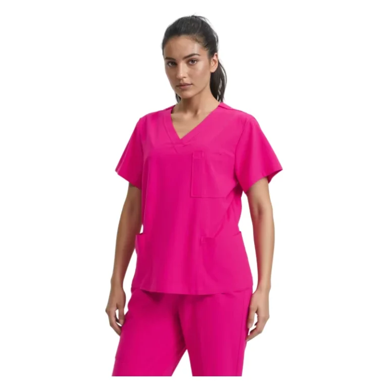 Personalized-LOGO-Medical-Uniforms-Sets-for-Doctors-V-Neck-Nursing-Outfits-Top-and-Jogger-Pants-Quick-dry-Hospital-Uniform