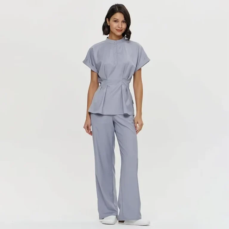 Personalized-Logo-4-Stretch-Hospital-Scrub-Tops-Jogger-Pant-Knitted-Fabric-Nurse-Doctor-Medical-Uniforms-Hospital
