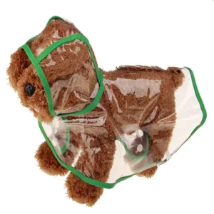 Pet Supplies Dog Sport Solid Transparent Plastic Waterproof Raincoat for Small Animals XS 8XL New Arrival All Seasons