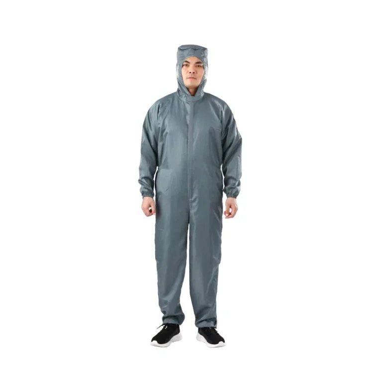 Pharmacy-Electronics-Industry-Anti-Static-Cleanroom-ESD-Clothes-Reusable-ESD-Garment-Antistatic-Workwear