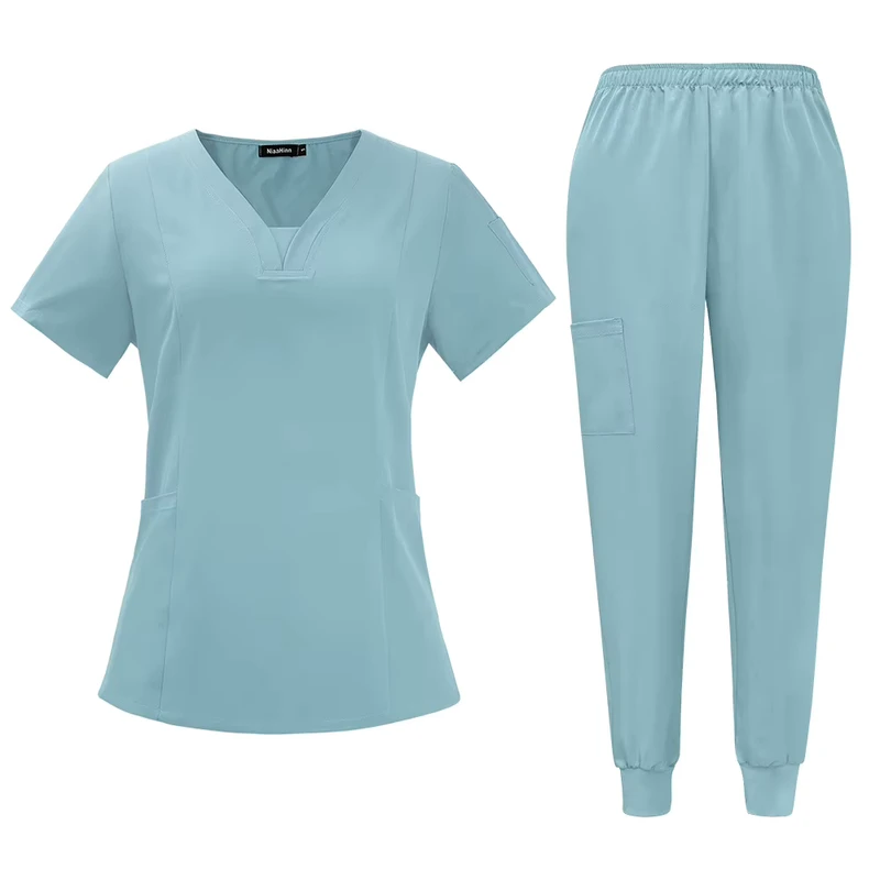 Pharmacy Uniform Scrubs Set for Pharmacist Drugstore Workwear Medical Uniform Chemist Workwear Uniform
