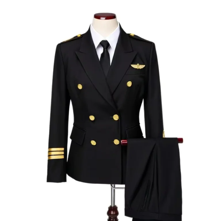 Pilot-Uniform-Set-with-Jacket-Shirt-and-Trousers-for-Men-and-Women
