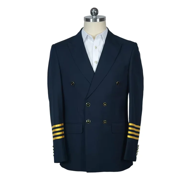 Pilot-Uniform-with-Thermal-Adaptive-Lining-for-Cockpit-Use
