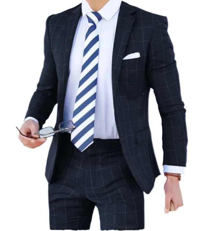 Plaid-Design-Men-Wedding-Suits-Fashion-Check-Suit-2-Pieces-Men-Vintage-Prom-Banquet-Vintage-Tuxedo-BlazerPants