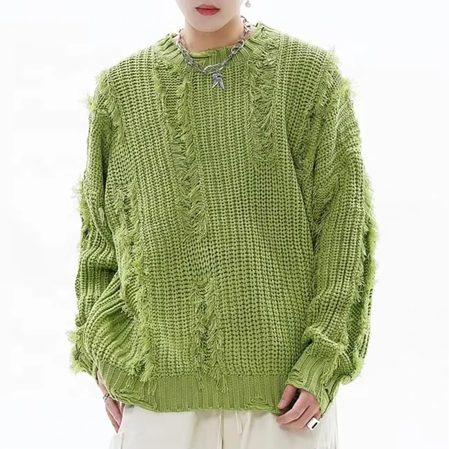 Plus-Size-Womens-Casual-Knitted-Sweaters-Plain-Dyed-with-Breathable-and-Waterproof-Canvas-Fabric-Dropship-Stock-for-Men