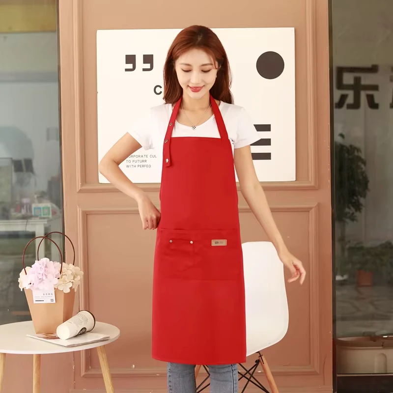 Polyester Cafe Restaurant Kitchen Chef Cooking Apron for Kids and Adults