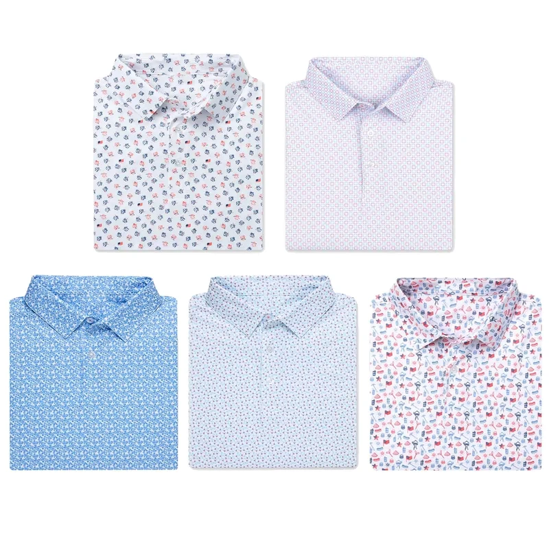 Polyester Golf Polo Men's High quality Custom logo Golf T shirts Men's Polo Blank Uniform Sport Shirts Polo Shirts