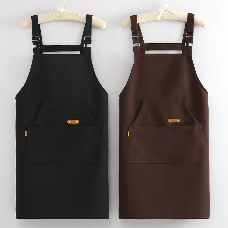 Polyester Kitchen Apron for Cafe and Restaurant Staff