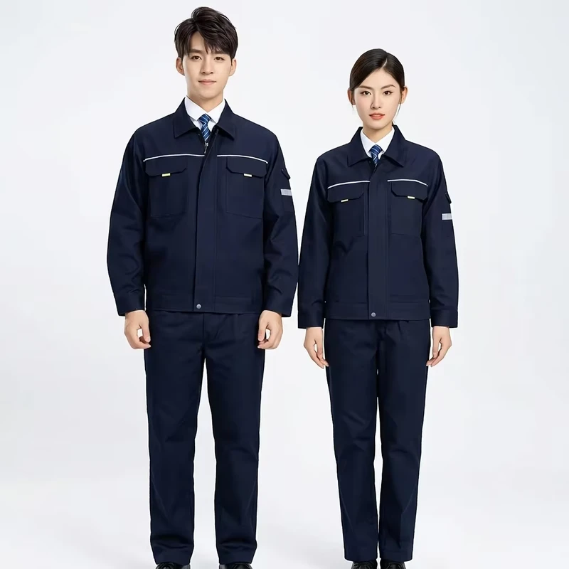 Premium Breathable Linen Work Coverall Unisex Comfort Fit for Factory Workshop Industrial Ordinary Protection