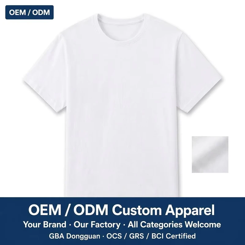 Premium Pure Cotton Men's Plain T Shirt Classic Fit Low MOQ OEM ODM Customizable