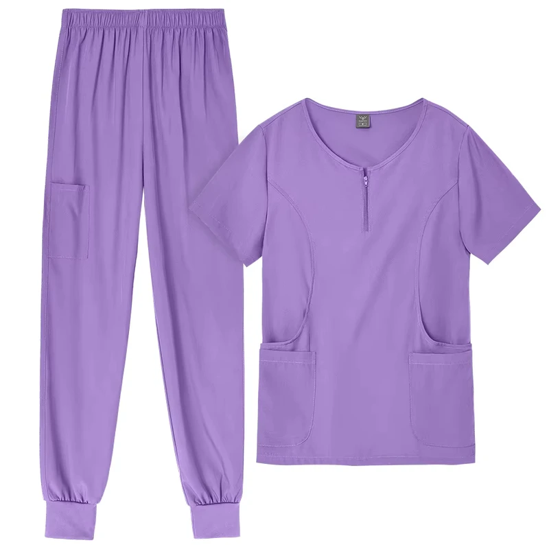 Price Custom Scrub Uniform Set Nurse Women Surgery Care Scrub Customize Women Hospital Nurse Scrub Uniform in Stock