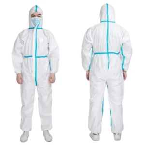 Price Disposable Microporous Coverall with Hood for Painting Work Industry Overalls Disposable Coveralls