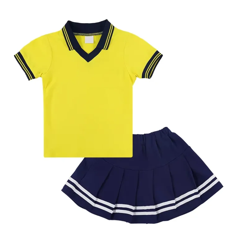 Primary-School-Uniform-Summer-Casual-Set-for-Boys-and-Girls-School-Uniform-Class-Uniform