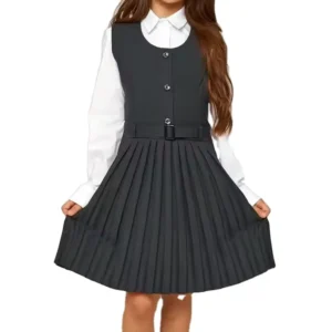 Primary and Middle School Uniform Dresses for Students