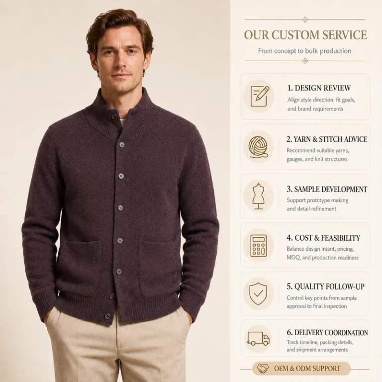 Private-Label-Cotton-Button-Cardigan-Shawl-Collar-Pocket-Mens-Sweater-Knitted-Sweater-Men