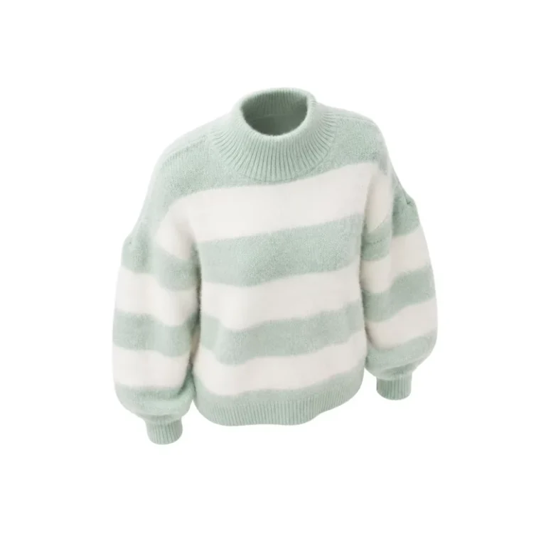 Private-Label-Womens-Bohemian-Thick-100-Cotton-O-Neck-Regular-Sleeve-Sweater-with-Custom-Logo-Back-ODM-Service-Winter
