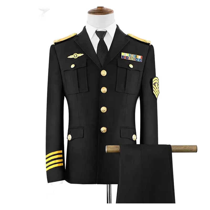 Professional Captain Uniform Custom Design Pilot Uniform Breathable Uniform