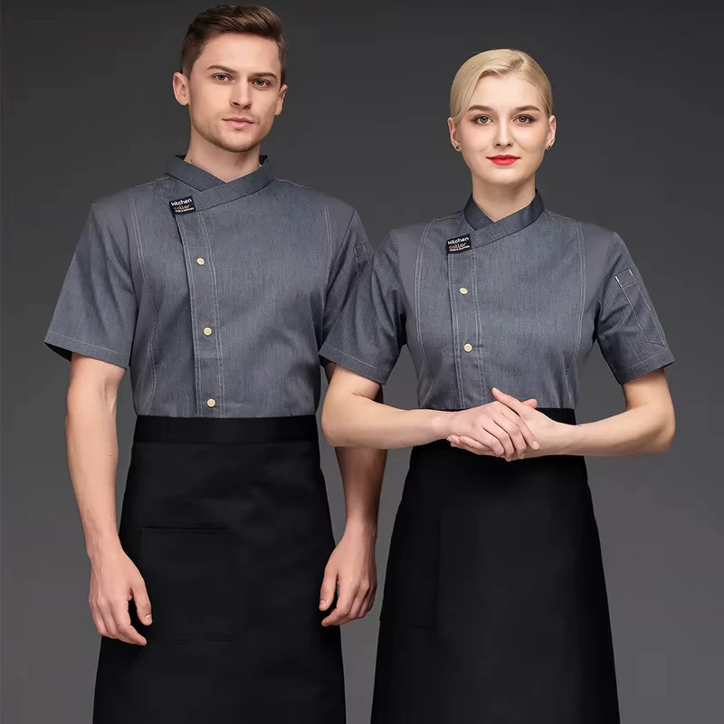 Professional Chef Uniform and Breathable Restaurant Kitchen Workwear
