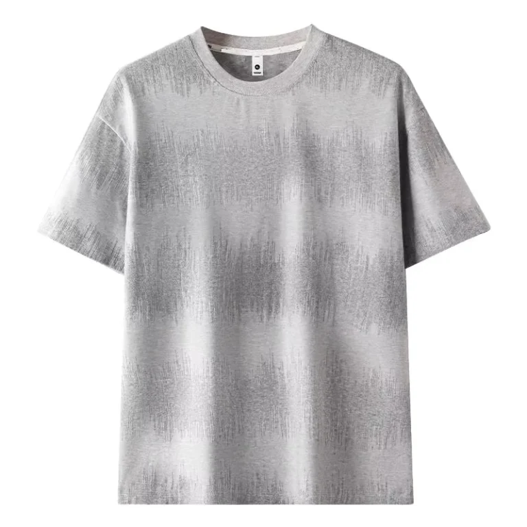 Professional-Custom-made-Mens-Short-sleeved-T-shirt-a-Must-have-Item-for-Men.-Summer-Casual-Grey-Style