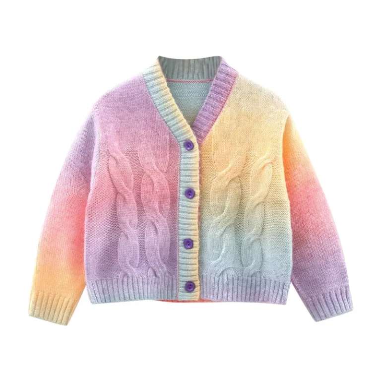 Professional-Knit-Casual-Cardigan-Sweater-for-Girls