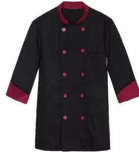Professional Long Sleeves Restaurant Uniform Chef Coat Jacket Kitchen Cuisine Bakery Cafe Hotel Waiter Chef Clothes