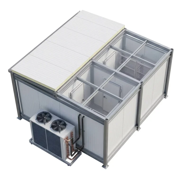 Professional-Walk-in-Freezer-Cold-Room-with-Air-Cooling-18C-to-25C-Modular-Cold-Storage-for-Frozen-Food-Vaccine-Medicine