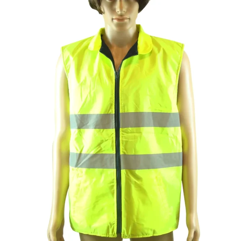 Protection-Workplace-Safety-Supplies-Reflective-Clothing-210D-Oxford-Hi-Vis-Sleeveless-CE-Approved-Reflecting-Jacket