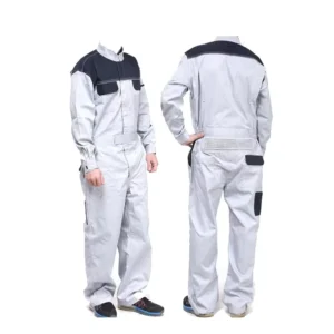 Protective 100% Cotton White Painter Coverall for Worker FR workwear