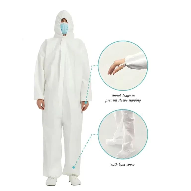 Protective-Coverall-Waterproof-Safety-Work-Coverall-Custom-Non-Woven-Medical-Protective-Clothing