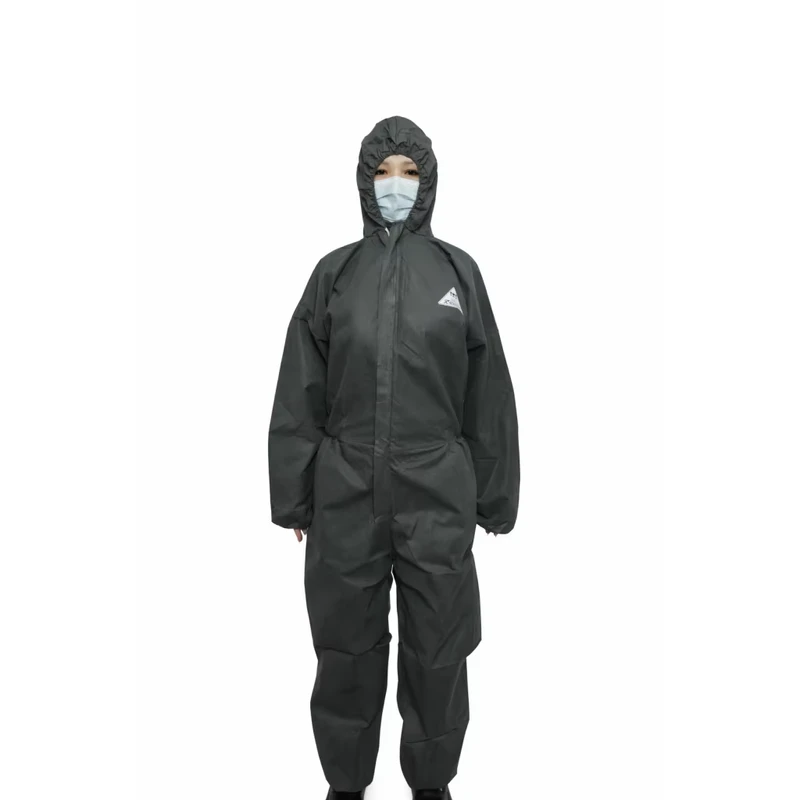 Protective Disposable Nonwoven Coverall for Food Processing Chemical Resistant Waterproof Anti Static Limited Splash Protection