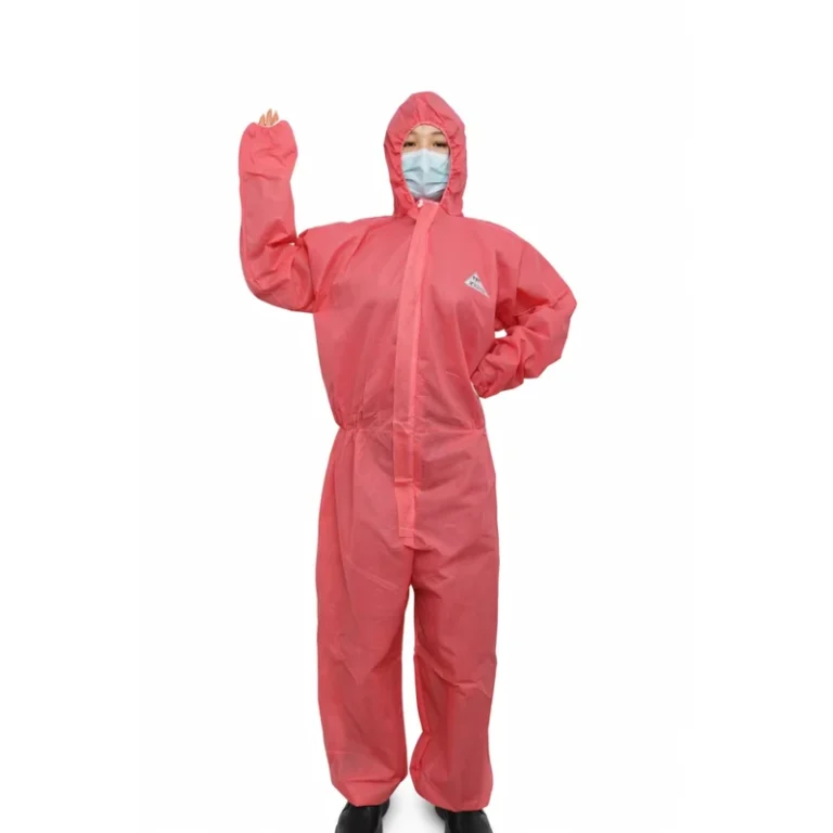 Protective-Disposable-Waterproof-Anti-Static-Heat-Resistant-Nonwoven-SS-Coverall-for-Food-Processing-Safety-Clothing