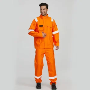 Protective Fire Resistant Safety Hi Vis Clothing Welding Work Suit for Worker