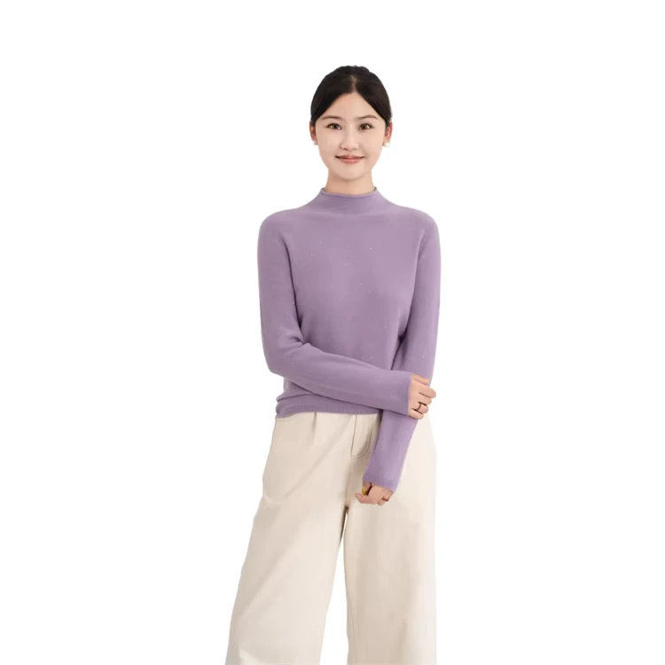 Pullover Sweater High Quality Custom Logo Multi Color Blank Optional Casual Sweaters for New Women Sweater