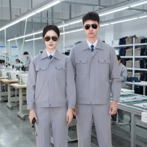 Pure Cotton Double Layer Warm Up Work Clothes with Inner Lining Welded and Cut Heat Resistant Custom Logo